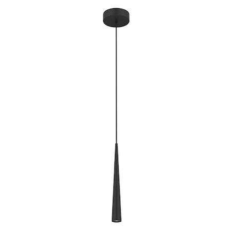 Westgate Power & CCT Adjustable Tapered Pendant with 6Ft Adj. Cord, Black, 3W/6W/9W, 3000K/4000K/5000K LCFT-MCTP-BK